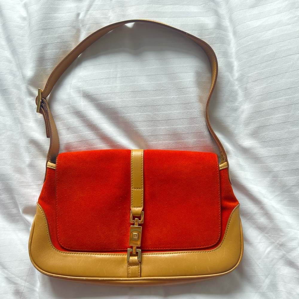 Gucci Jackie Shoulder Pochette Type - Orange